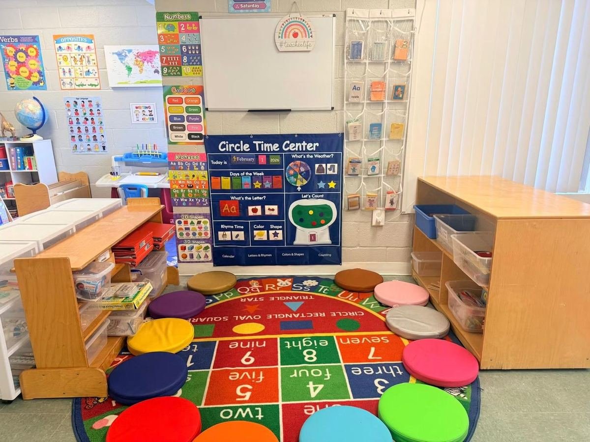 Circle time at EduCastle Learning Center